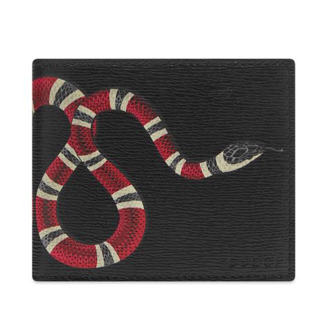 gucci card wallet wolf|Gucci kingsnake wallet.